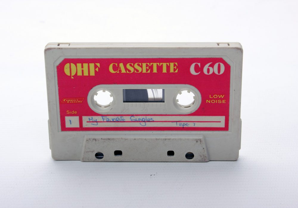 QHF Cassette C60 - Tape - Labelled - Face