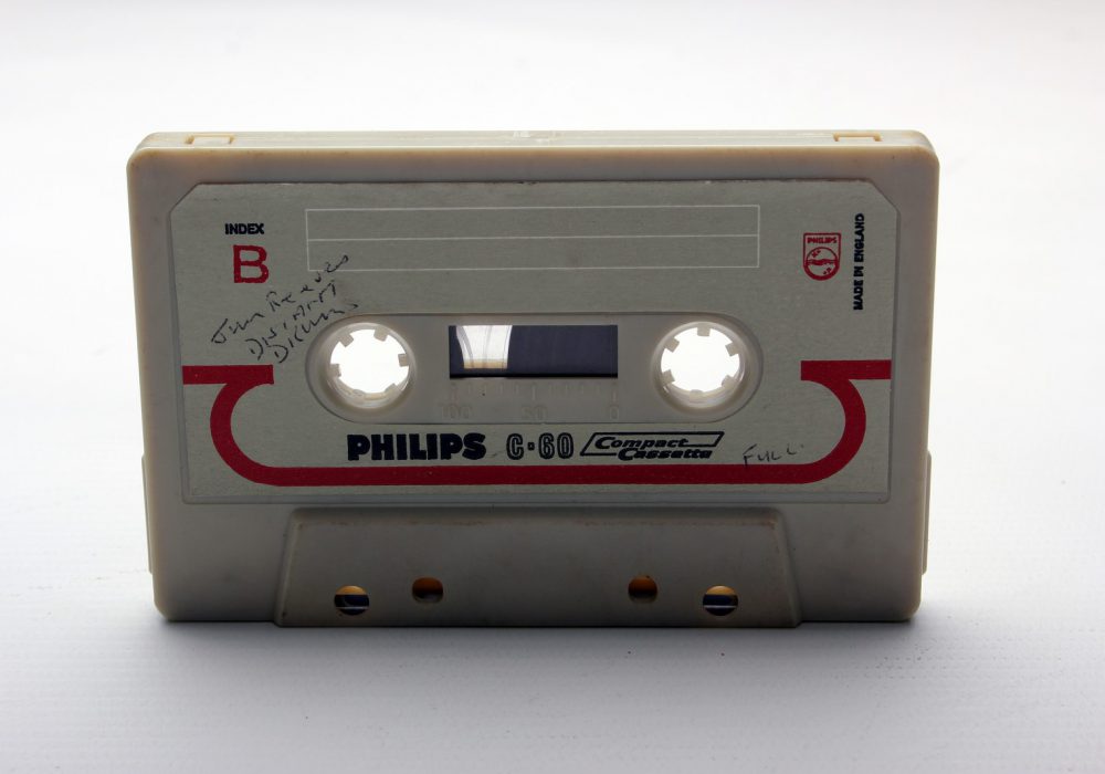 Philips C60 - Tape - Labelled - Face