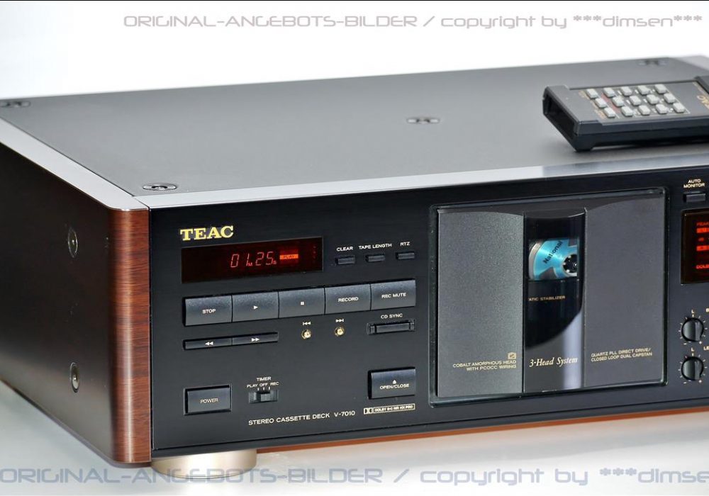 TEAC V-7010 High-End 3磁头卡座