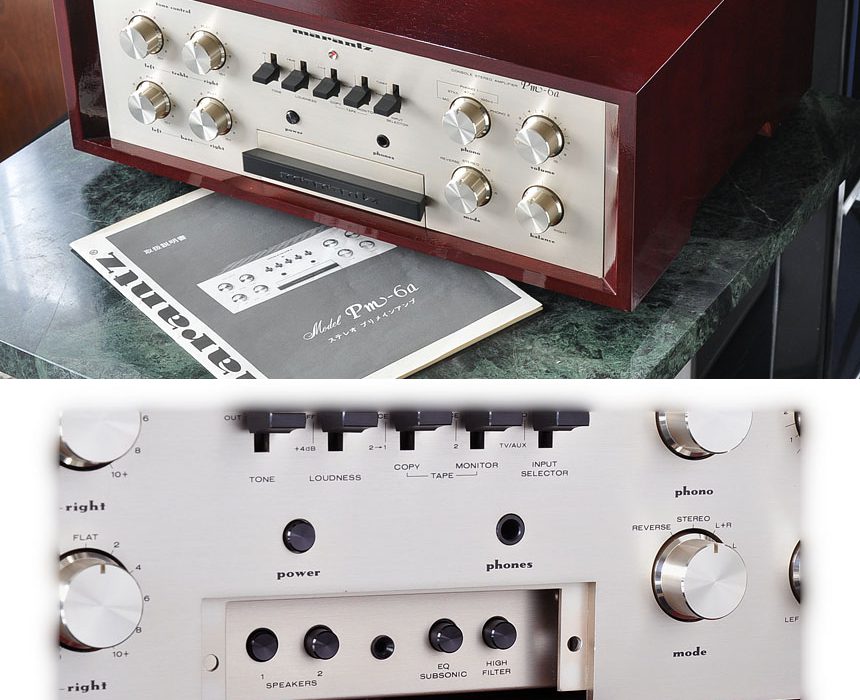 马兰士 MARANTZ Pm-6a A类功率放大器