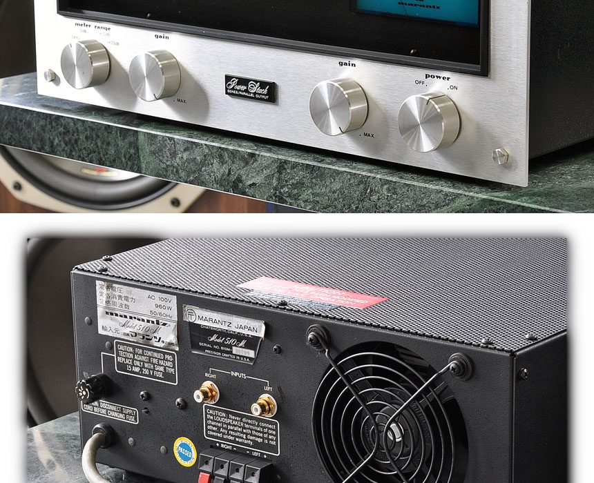 马兰士代表作 Marantz Model 510M 功率放大器