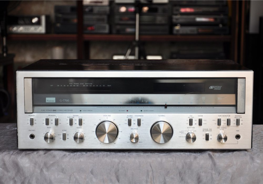 山水 SANSUI G-7700 手调双显收扩机