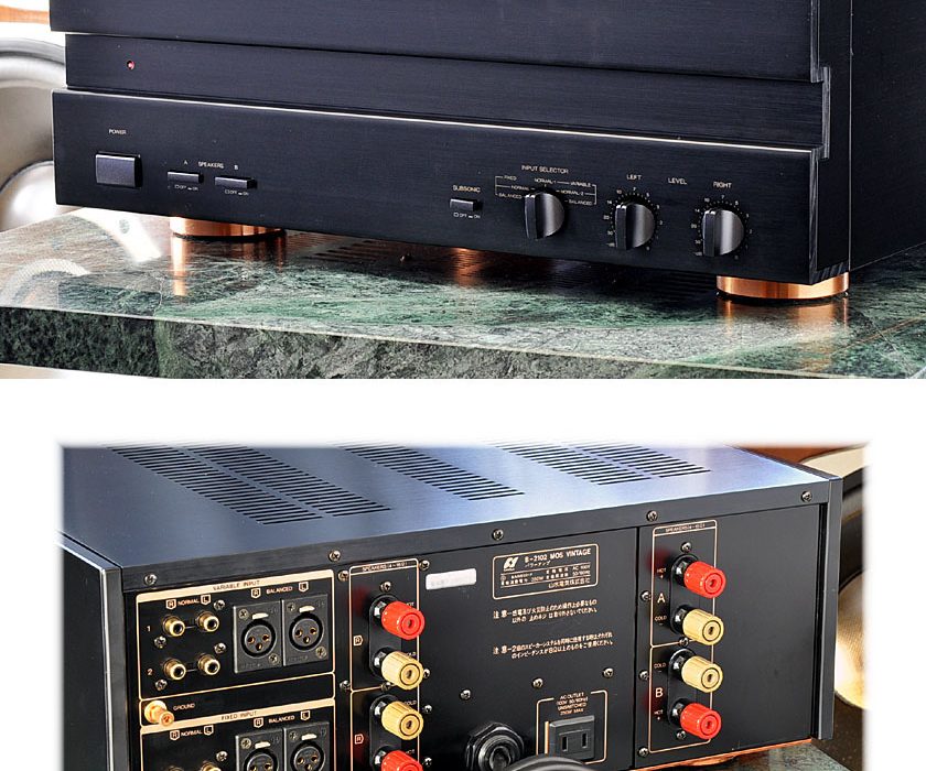 山水 SANSUI B-2102 MOS 功率放大器