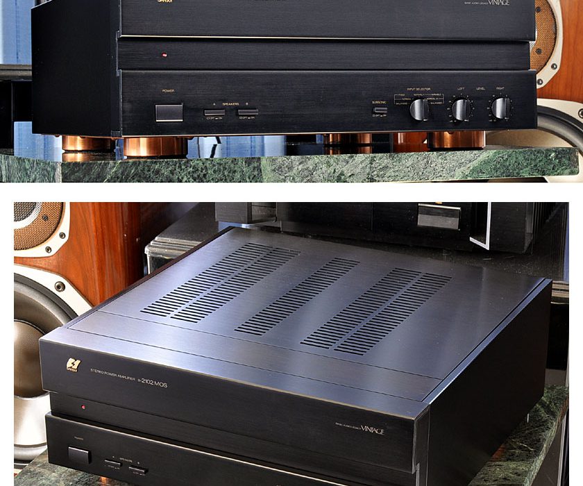 山水 SANSUI B-2102 MOS 功率放大器