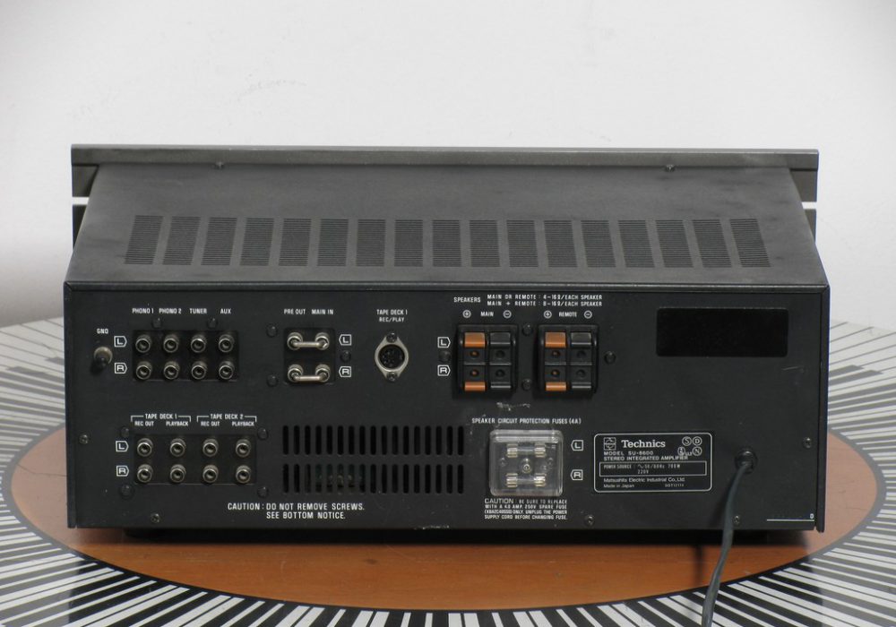 松下 Technics SU-8600 功率放大器