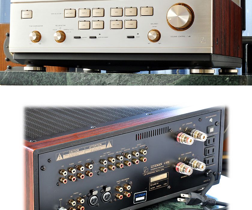 力士 LUXMAN L-570 功率放大器