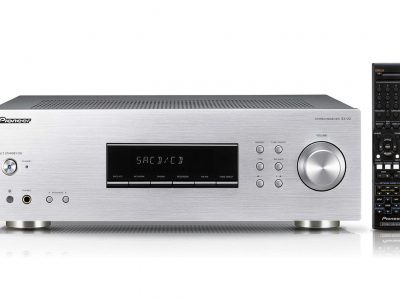 SX-20-S 200W Stereo Receiver with FM/AM Tuner and Phono MM input (Silver)