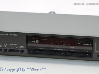 松下 Technics ST-G560 AM/FM 立体声收音头