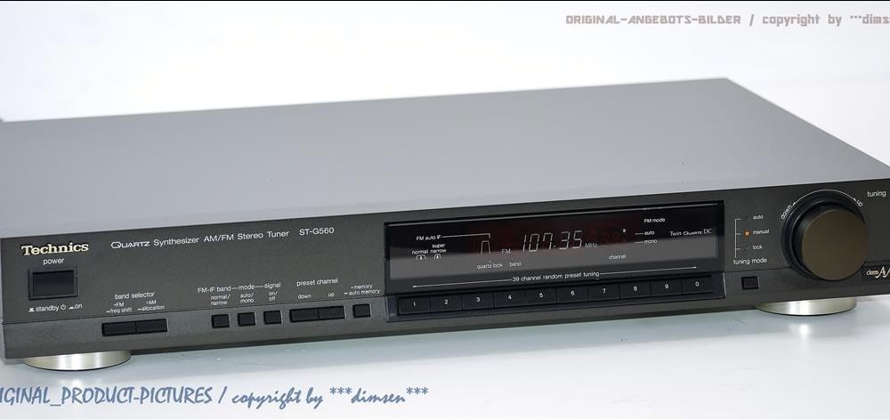 松下 Technics ST-G560 AM/FM 立体声收音头