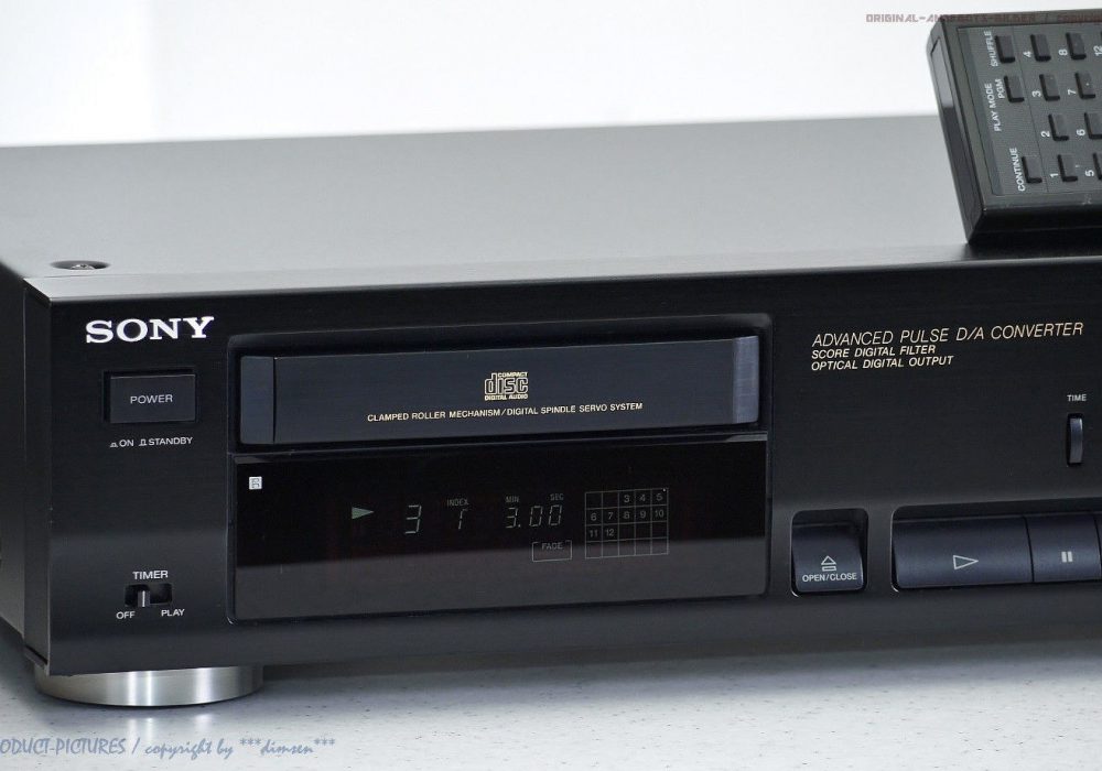 索尼 SONY CDP-715 Hochwertiger CD-Player mit FB in Top-Zustand + 1J.Garantie!!