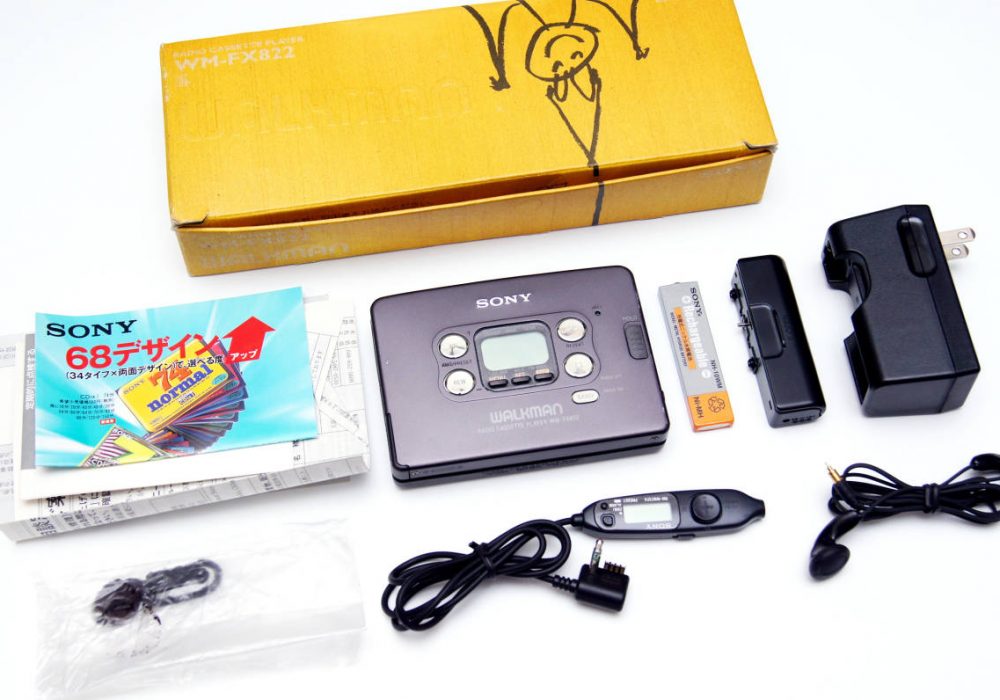 ★ジャンク・美品★ SONY ソニー WALKMAN カセットウォークマン WM-FX822 BALCK