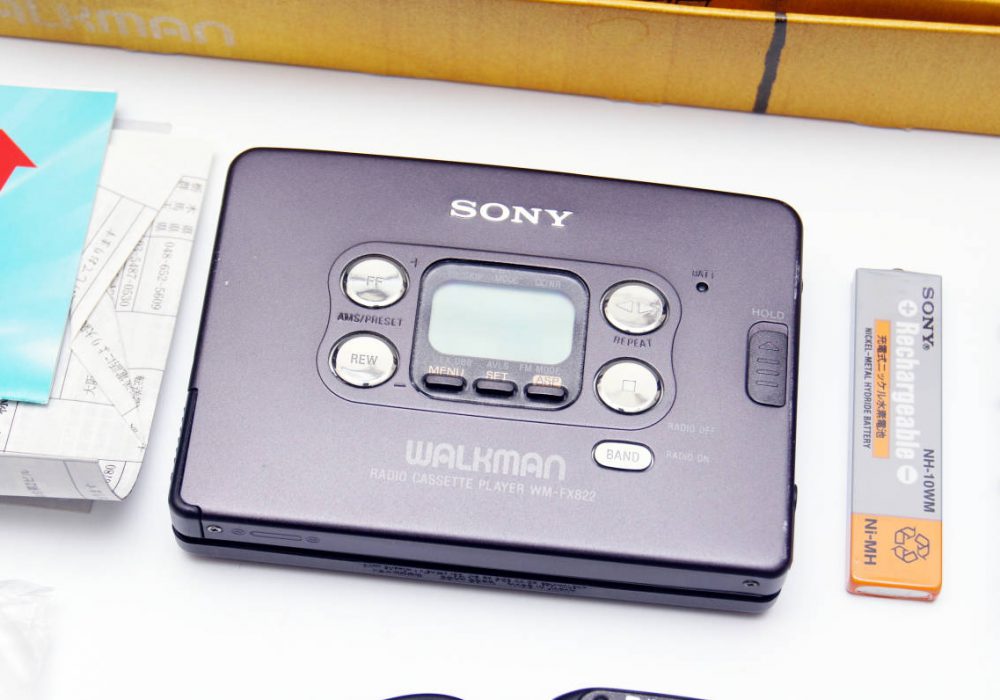 ★ジャンク・美品★ SONY ソニー WALKMAN カセットウォークマン WM-FX822 BALCK