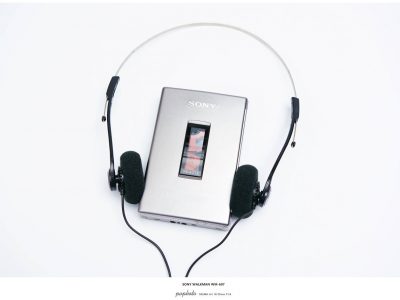 SONY ソニー WALKMAN ポータブルカセットプレーヤー WM-607 シルバー レトロ調ヘットフォン付