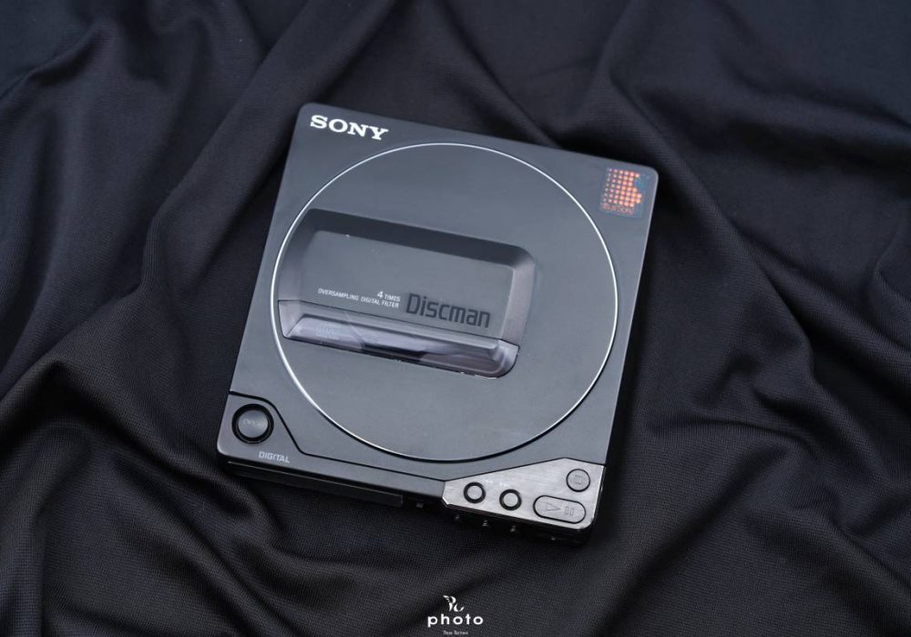 x索尼 SONYDISCMAN便携CD播放器 D-250 Black 純正ACアタブター付