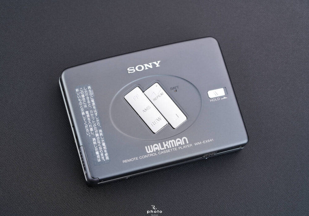 未使用・動作 索尼 SONY 索尼 WALKMAN 稀少モデル 薄型高音質 磁带随身听 WM-EX641 整備品